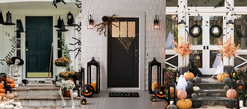 Halloween porch decorations: Statement Pieces