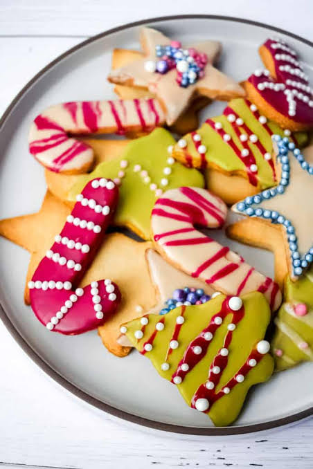 Almond Flour Shortbread - christmas cookie cutters