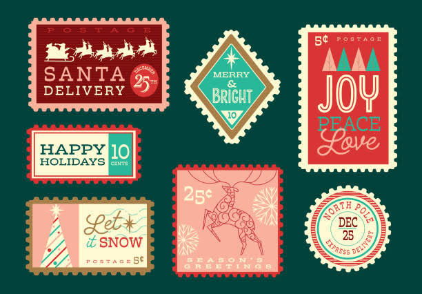 Role of Christmas Stamps in Modern Communication