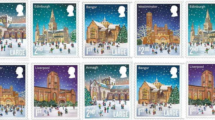 christmas stamps